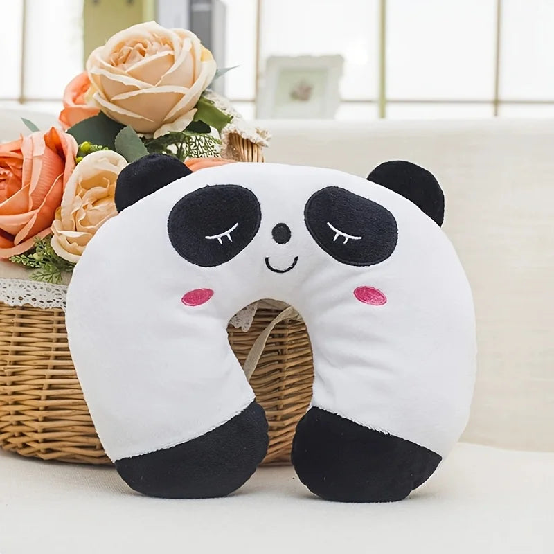 Pillow Puff Animal Comfort Neck Pillow – Cute & Ultra-Soft Travel Buddy